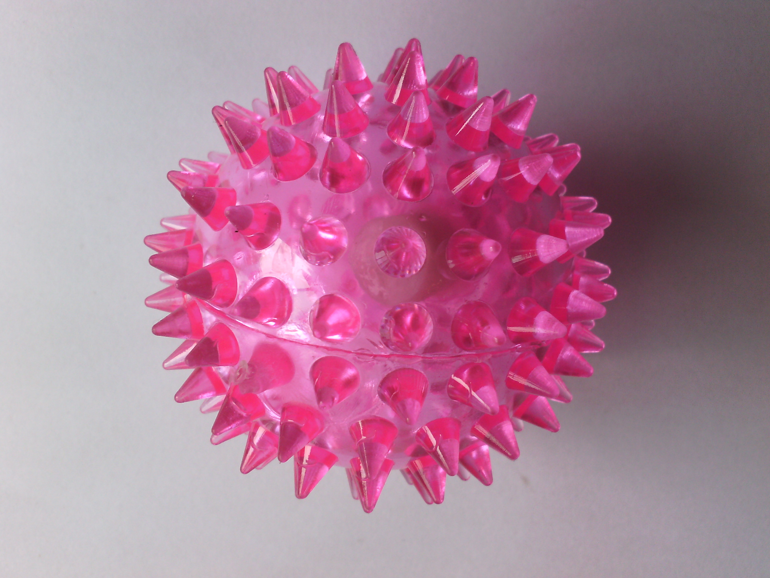 LED flash bunce ball