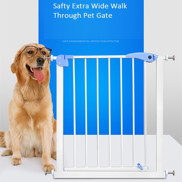 Safty Extra Wide Walk Through Pet Gate